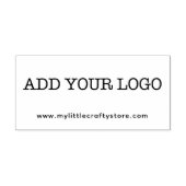 カスタム ロゴをウェブサイトで追加 セルフインキングスタンプ (デザイン)