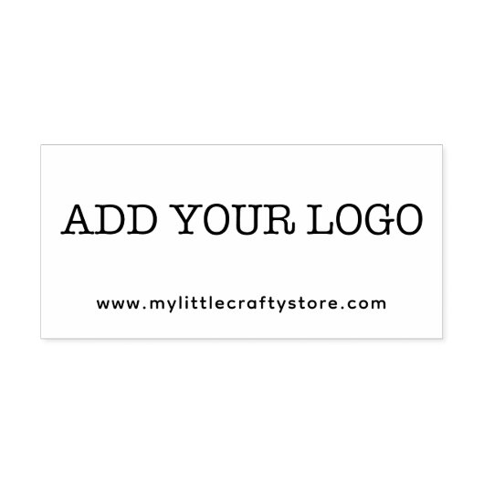 カスタム ロゴをウェブサイトに追加 セルフインキングスタンプ (デザイン)