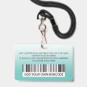 カスタム、ロゴ名バッジ |のカスタム色 バッジ (裏面(ネックストラップ付))