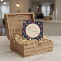 カスタム ヴィンテージ フラワーレター ありがとうございます