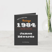 カスタム ヴィンテージ 1984 リミテッド エディション