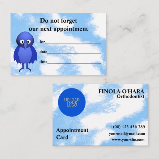 カスタム 予約カード (正面/裏面)