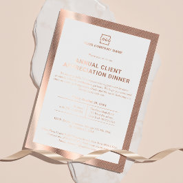 カスタム 企業 イベント パーティー 箔招待状