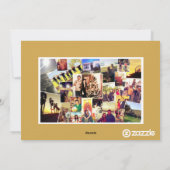 カスタム | 休日の写真カード シーズンカード (裏面)