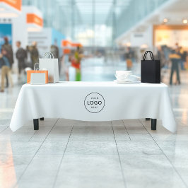 カスタム 円形 ロゴ 会社 ビジネス レストラン テーブルクロス