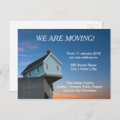 カスタム「動いている」 | ニューハウス 案内ポストカード (正面/裏面)