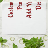 カスタム-台所タオル キッチンタオル (折り畳み)