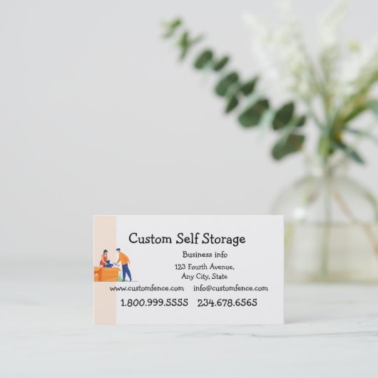 カスタム 名刺 (スタンド正面)