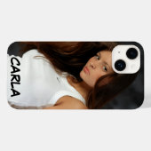 カスタム 名前入り iphone 写真 Case-Mate iPhoneケース (裏面 (横))