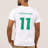 カスタム 名前 番号 メキシコ 2026 ワールドカップ Tシャツ (裏面)