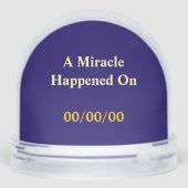 カスタム 奇跡が起こり、1年間の禁酒 AA コイン (裏面)