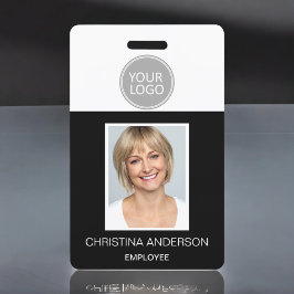 カスタム 従業員名 ロゴ 写真 法人 業務 バッジ