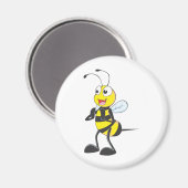 カスタム：手を叩くBee Shirts マグネット (正面/裏面)