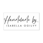 カスタム「手作り」ラバースタンプ – スクリプエレガントト ラバースタンプ (インプリント)