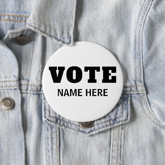 カスタム 投票 投票者 立候補者 選挙 缶バッジ (インサイチュ)