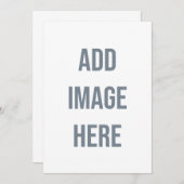 カスタム 招待状 (正面/裏面)