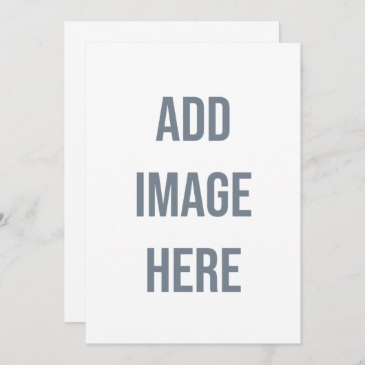 カスタム 招待状 (正面/裏面)