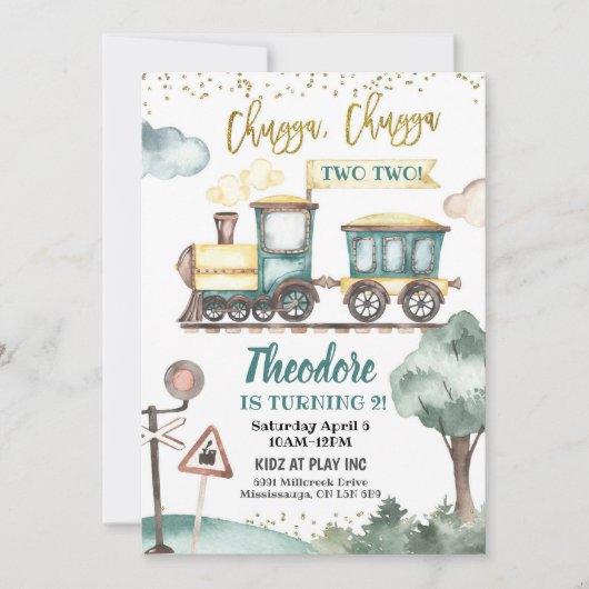 カスタム 招待状 (正面)