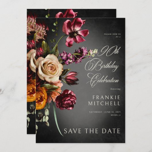 カスタム 招待状 (正面/裏面)