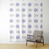 カスタム 教会 グッズ ロゴ 背景 タペストリー (インサイチュ)