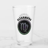 カスタム《星座》乙女座 タンブラーグラス (裏面)