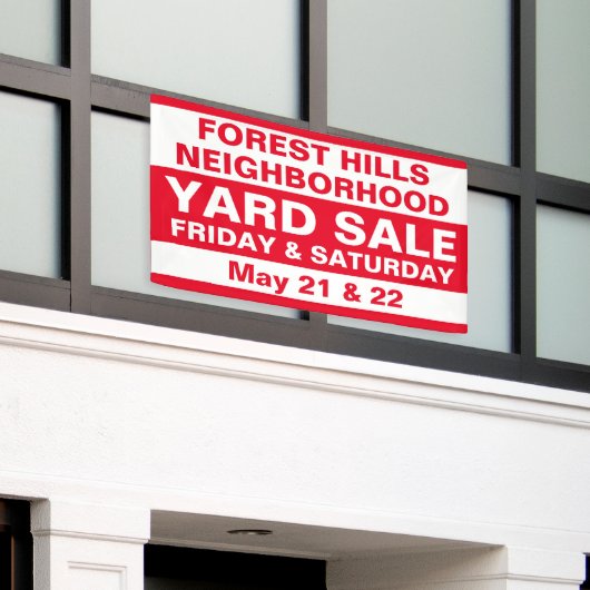 カスタム 横断幕 (ビルの外側)