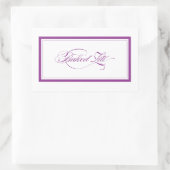 カスタム_焼いたZiti 長方形シール (バッグ)