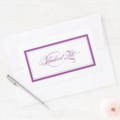 カスタム_焼いたZiti 長方形シール (封筒)