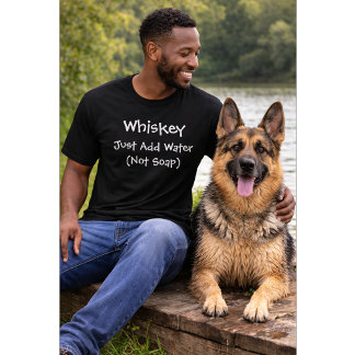 カスタム 犬好き | 水を加えるだけでOK 石鹸はダメ Tシャツ