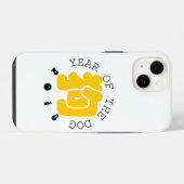 カスタム 犬 漢字 中国 年 十二支 iPC iPhoneケース (裏面横)