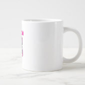 カスタム 猫の母の日 ネコ好きな母 ギフト ジャンボコーヒーマグカップ (右)
