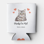 カスタム 猫 ペット 結婚 缶クーラー (正面)
