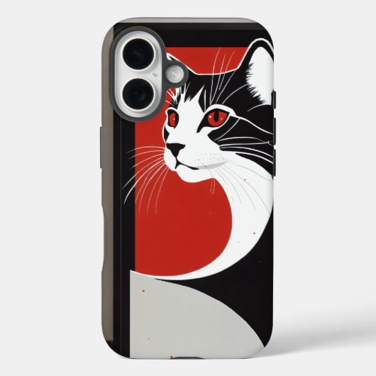 カスタム 猫 写真 iPhone/Samsung ケース Case-Mate iPhoneケース (裏面)