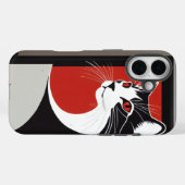 カスタム 猫 写真 iPhone/Samsung ケース Case-Mate iPhoneケース (裏面 (横))