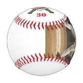 カスタム – 画像の追加Name & Number 野球ボール (正面)