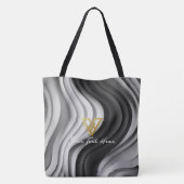カスタム:穏やかな渦カスタムトート トートバッグ (裏面)