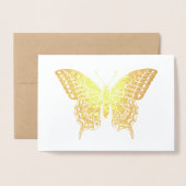 カスタム 箔カード (封筒付き正面)