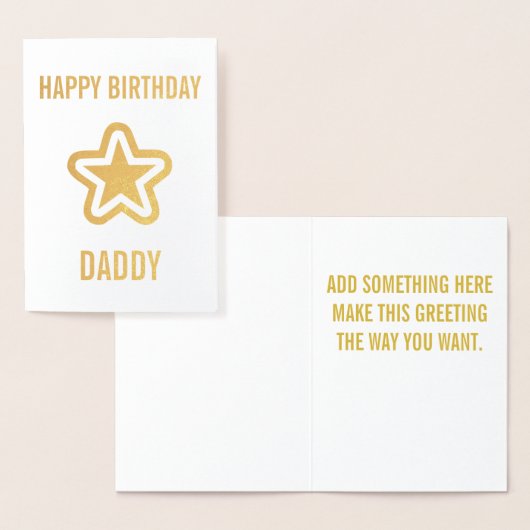 カスタム 箔カード (ディスプレー)