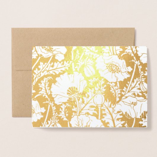 カスタム 箔カード (封筒付き正面)