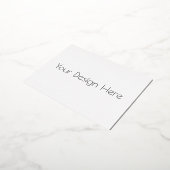 カスタム 箔シーズンポストカード (回転した状態)