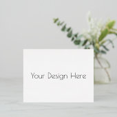 カスタム 箔シーズンポストカード (立ち正面)