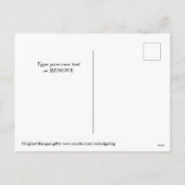 カスタム、緑のバスク人のNavidadのクリスマスの挨拶: シーズンポストカード (裏面)