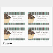 カスタム – 装飾ベーカリー原料ラベル 長方形シール (シート)