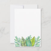 カスタム 赤ちゃんサルとトラとキリン 感謝 (裏面)