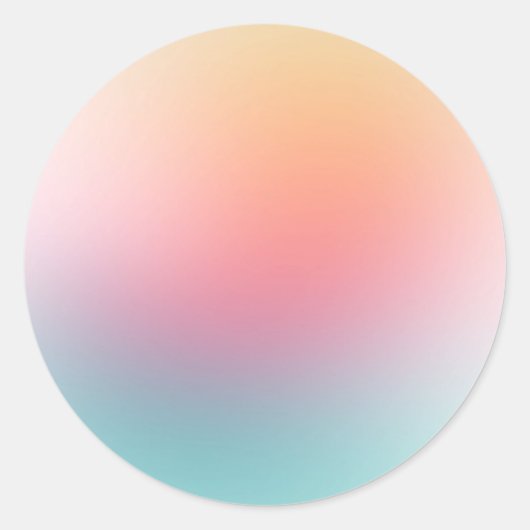 カスタム 赤 ピンク 青 紫 黄色 白 テンプレート ラウンドシール (正面)