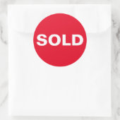 カスタム 赤 売り切り ステッカー (バッグ)