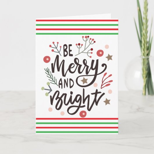 カスタム 赤 緑 キャンディ ストライプ クリスマス QR コード (正面)