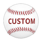 カスタム 野球ボール (裏面)