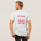 カスタム 野球ママ スクワッド Tシャツ | 最高のギフト (フル背面)