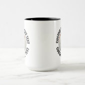 カスタム 野球 ブラックコンボ 15oz 野球 カップ (中央)